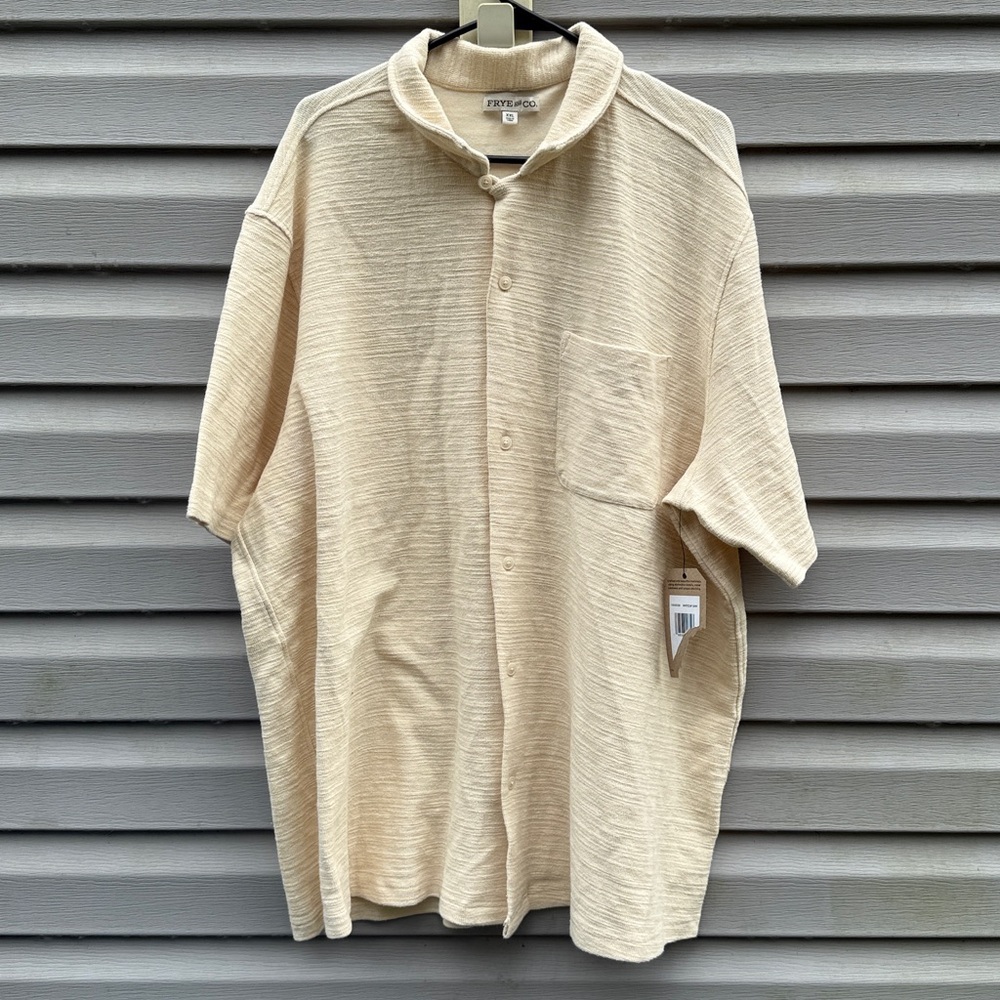 Frye & Co | NWT Men’s Collared Button Down Shirt Size XXL